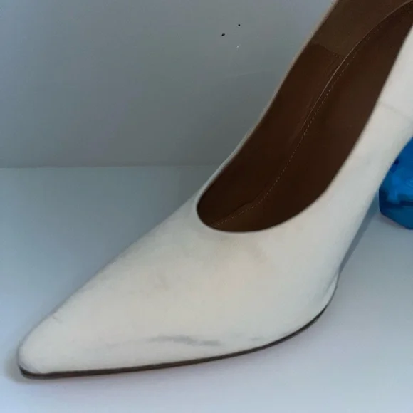 !!!SUPER RARE!!! Amazing Dries Van Noten pumps with blue acrylic heel sz9 - Picture 8 of 13